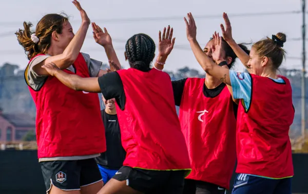 Player-led ‘Create the Space’ retreat brings NWSL players and youth coaches together to tackle mental health and team culture